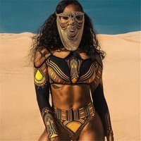Two Piece African Print Swimwear