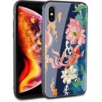Chinese Style Glass Case For Iphone X Xr Xs Max 6S 7 8Plus With Dragon