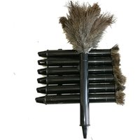 Retractable Ostrich Feather Duster Household Cleaning