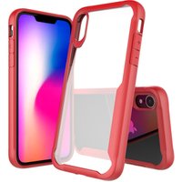 Shockproof Hybrid TPU PC Back Cover for iPhone 5 SE 6 6S 7 8 Plus X XS XR XSMax Crystal Clear Mobile Phone Case