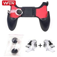 5 in 1 Gamepad Kit Game Handle Moving Joystick and L1 R1 Fire Trigger Mobile Phone pubg Gaming Controller Gamepads