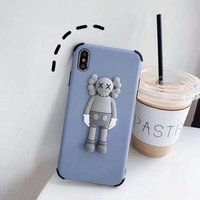 Lovely 3D bear Soft Phone Case For iPhone 6 6S 7 8plus xr xsmax Case Tpu Squishy Phone Case