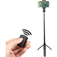 Popular Mini Travel Light Bluetooth Flexible Selfie Stick Aluminum Mobile Smart Cell Phone Camera Tripod