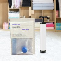 Vacuum Storage Bag Set Quilts Pump