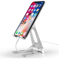 Factory cheapest price foldable metal display stand holder for phone/tablet/e-reader