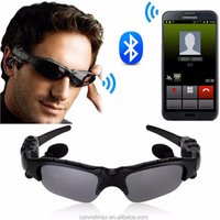 New Fashion Wireless BT V4.1 Motorcycle Glasses Stereo Headset Earphone MP3 Music Sun Glasses Sound Heavy Bass headphone