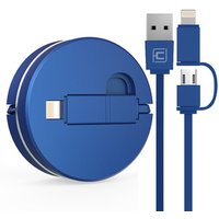 CAFELE Logo Customizable TPE 2 in 1 Retractable USB Charger Cable 100cm Length DC 2.0A Phone USB Charging Cable USB