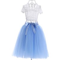 Puffy Tulle Maxi Skirt
