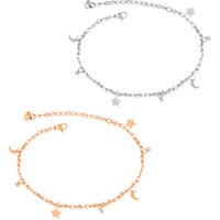 Marlary New Charm Design Foot Jewelry Silver Anklets For Babies, Silver Anklets Designs
