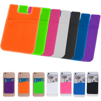 Portable Universal Cell Phone Holder High Quality Mobile Phone Holder Silicone Phone Card Holder