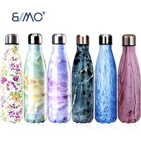 Cola Bottle With Lid Travel Water Bottle Insulated Stainless Steel Handheld Vacuum Outdoor Sports Water Bottle Custom Logo