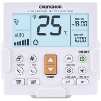 CHUNGHOP K-650E New LCD Universal Air Conditioner Remote Control LED Backlit Wall Mounted AC Control