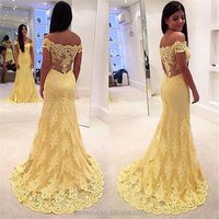 Lace Floor Length Evening Dress