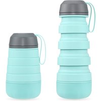 Soft Touch Collapsible Silicone Water Bottle Lid