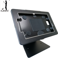 eStand BR27003SA custom android tablet tilting desk stand enclosure for sales advertising