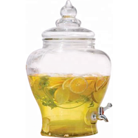 Cold drink beverage glass dispenser