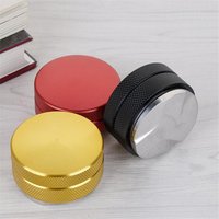 Coffee Distributor/Leveler Tool-New 3 Leaf Clover Base Palm Tampers Coffee Leveler Macaroon Tamper Proof for Espresso Coffee