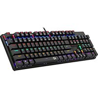 Blue Switch Wired 104 Keys Gamer Backlit Rainbow Gaming Mechanical Keyboard