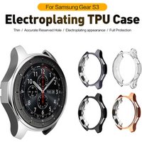 SIKAI TPU Watch Case For Samsung Gear S3 Protective CASE for Samsung Smart Watch Cover bumper Soft Anti scratched case