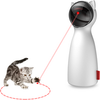 Interactive Cat Laser Toy Pet Laser Pointer for Cats Automatic Rotating Catch Training Cat toy
