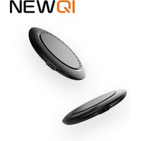 New design Qi certified fast charging qi wireless charger office table wireless charger usb wireless charger