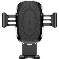 Baseus Fast Wireless Car Charging Mobile Phone Holder For iPhone X 8 Samsung S9 Plus