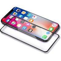 HUYSHE 3D Full Glue Cover Cell Phone Asahi Tempered Glass Screen Protector for iPhone 6 7 8 plus X XS max XR XI 2019