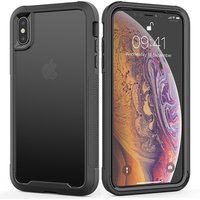 Bulk Phone Cases For iPhone X Case Clear, Full Transparent Back Cover Case For iPhone Xs Max