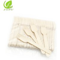 160m Wooden Forks for Fruits