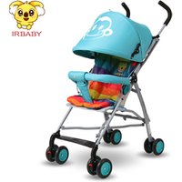 Manufacturer New Design Small and Light weight Baby Stroller with shopping bag