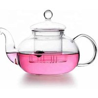 Handmade Borosilicate Glass Teapot