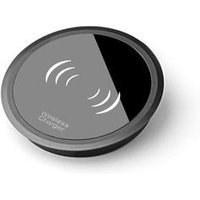 Wireless Charger for SM/iP - QI Wireless Charger Grommet Hole in Desk Charging Wireless Installation Desks Conference Tables