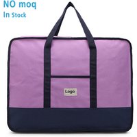 Wholesale outdoor household folding bedding garment cloth bags oxford portable travel storage bags for clothes
