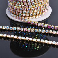 Fancy Base Rhinestone Cup Chain Trim