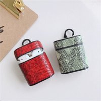 New Air pods Wireless Charging Receiver for Air pods Earphone Accessories Genuine Leather Case with Retail Packaging
