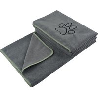 SINLAND Ultra Absorbent Microfibre Pet Towel Paw Print 30"x50"