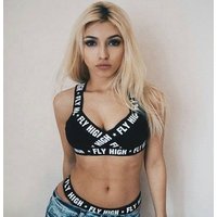 Women's Sport Style Bralette and Brief Set