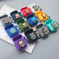 Hot Amazon Marvel Avengers AirPod Case Cover Silicone Superhero AirPod Case Spiderman Ironman Captain America