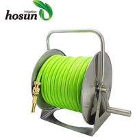 Portable Metal Garden Water Hose Reel