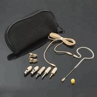 E-3 Professional High Quality Full set Detachable Earset Microphone for Shure Wireless Microphone Bodypack