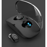 High Quality New Arrival Water Proof Mini Wireless Earbuds Stereo Mini Wireless Blue Tooth Headset Stereo Black Earbuds