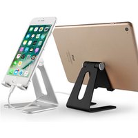 2019 amazon top seller desktop adjustable smartphone and tablet display stand folding metal mobile phone support