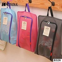 Portable Travel Waterproof Mesh Shoes Collection Bag Shoes Bag
