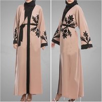 A3296 Islamic abaya dresses women arab ladies caftan malaysia abayas dubai turkish ladies clothing women muslim dresses