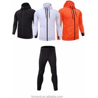 Distressed Jacket Long Trousers Set