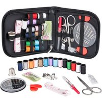 70Pcs/Set Portable Travel Sewing Box Kitting Needles Tools Quilting Thread Stitching Embroidery Craft Sewing Kits Home Organizer