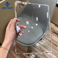 Crystal Clear TPU rang shockproof case for iPad mini 1234/for ipad air 2 / for ipad pro 9.7" 2016/ for ipad 2017 10.5" cover
