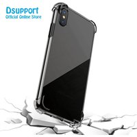 For iphone 9 plus/X/7/8 Clear TPU Case High Quality Crystal Transparent Phone Case Back Cover