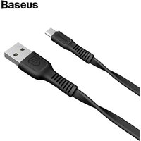 High Quality Wholesale Flat Micro USB Cable USB Charger Cable For Mobile Phone Fast Charging Data Sync Cable