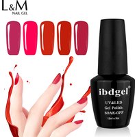 Ibdgel Nail Art Nail Gel Polish Guangzhou Factory Wholesales Soak Off UV LED